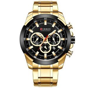 CURREN‎ Multicolor Chronograph Watch in Stainless Steel for Men